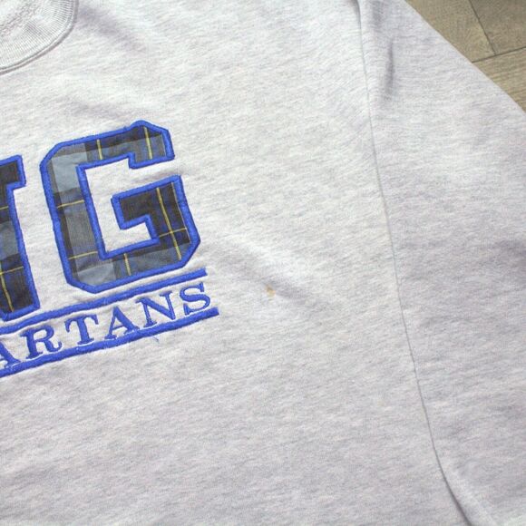 Vintage NG Spartans Jerzees Super Sweats Crewneck Sweatshirt Size XL - Picture 4 of 6